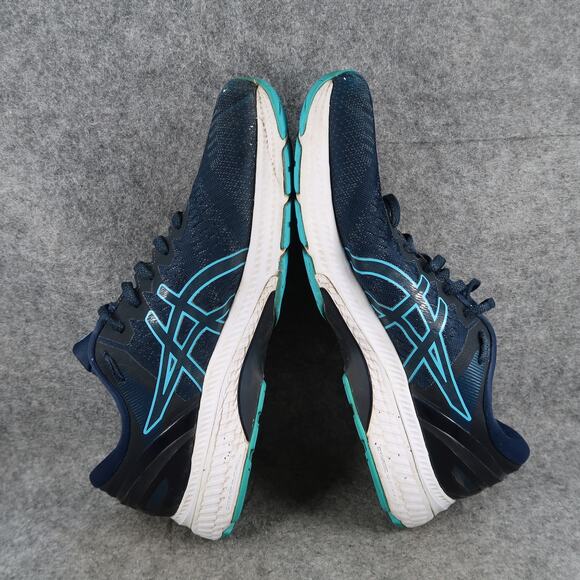 Asics Shoes Mens 12 Athletic Trainer Gel Kayano 27 Running Sneaker Comfort Blue - Picture 12 of 15